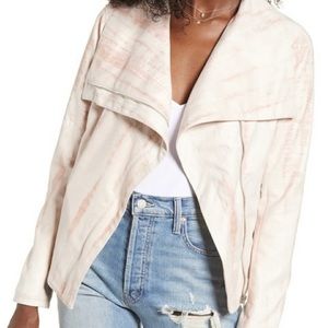 NWT BLANKNYC Faux Suede Moto Jacket